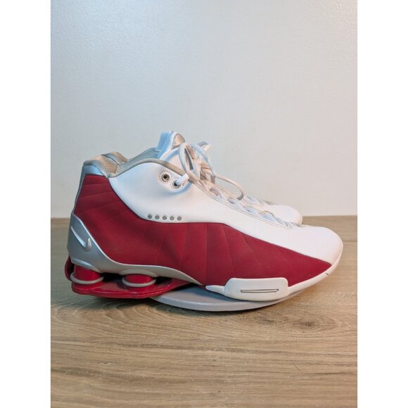 Nike Shox BB4 Retro Mens Size 12 Shoes Varsity Red Metallic Silver AT7843-101 main image 5